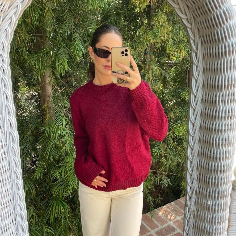 Vtg john lewis and co wool sweater